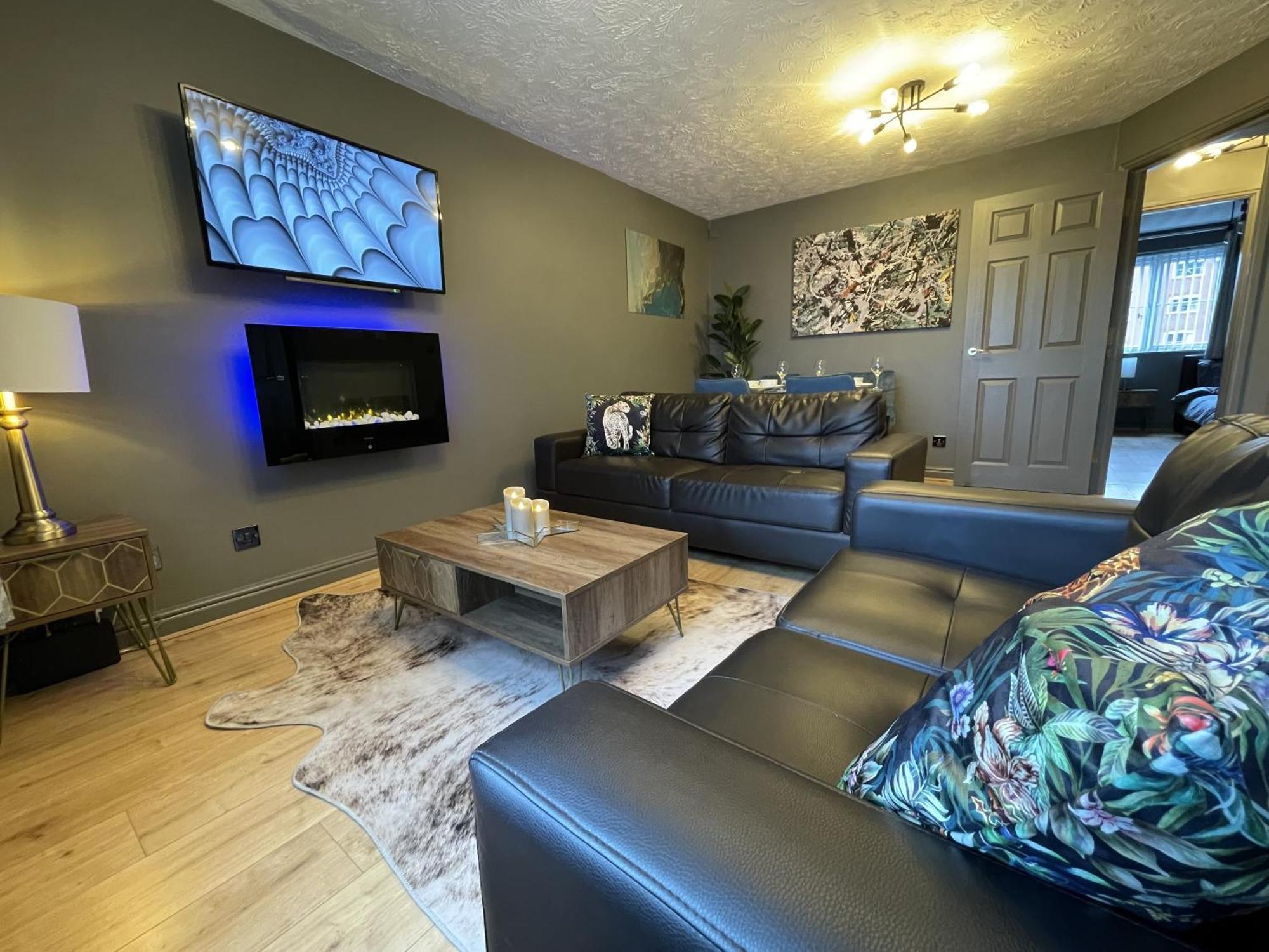 No24 - 2-Bed Boutique Apartment - Hosted By Hutch Lifestyle Leamington Spa Bagian luar foto